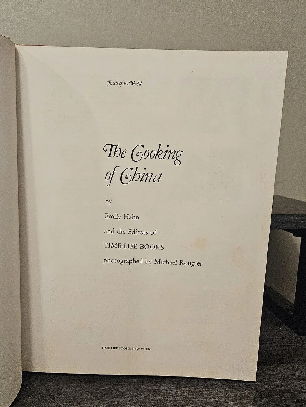 VTG 1968 The Cooking of China Hardcover Cookbook Time Life Foods of the World